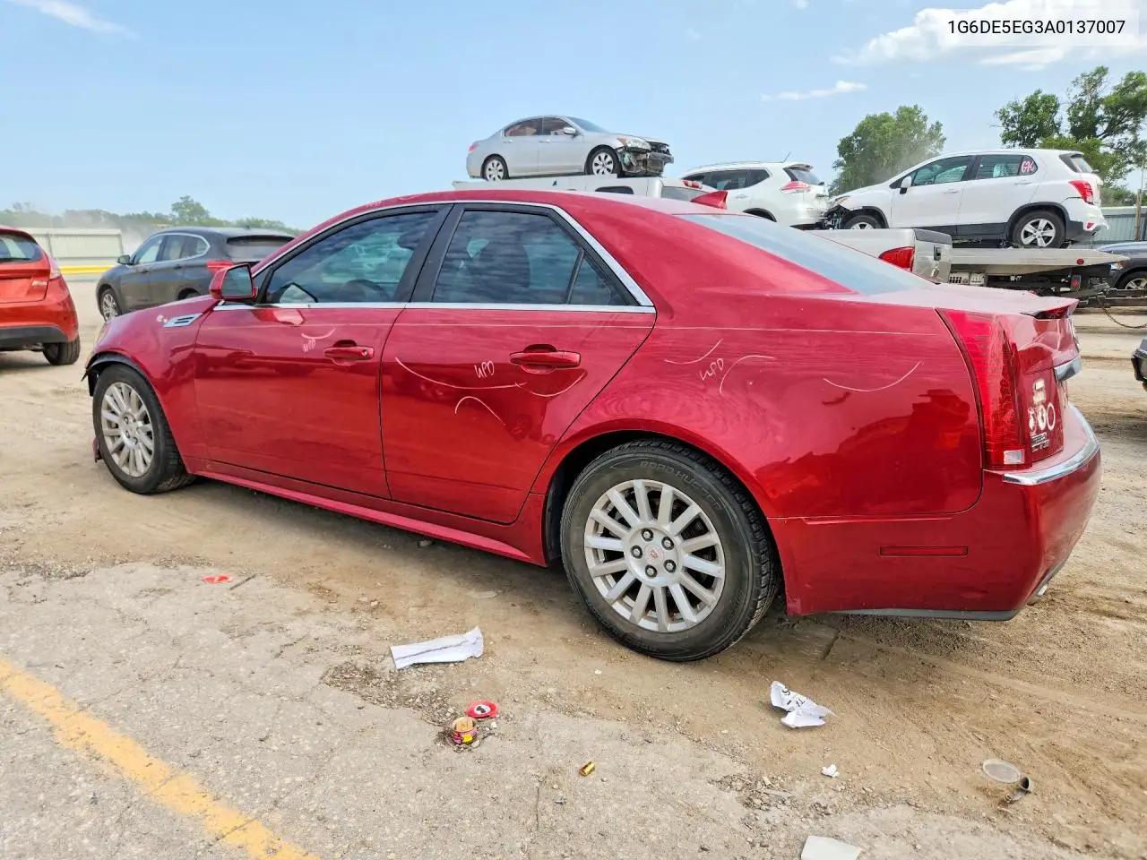 2010 Cadillac Cts Luxury Collection VIN: 1G6DE5EG3A0137007 Lot: 60303366