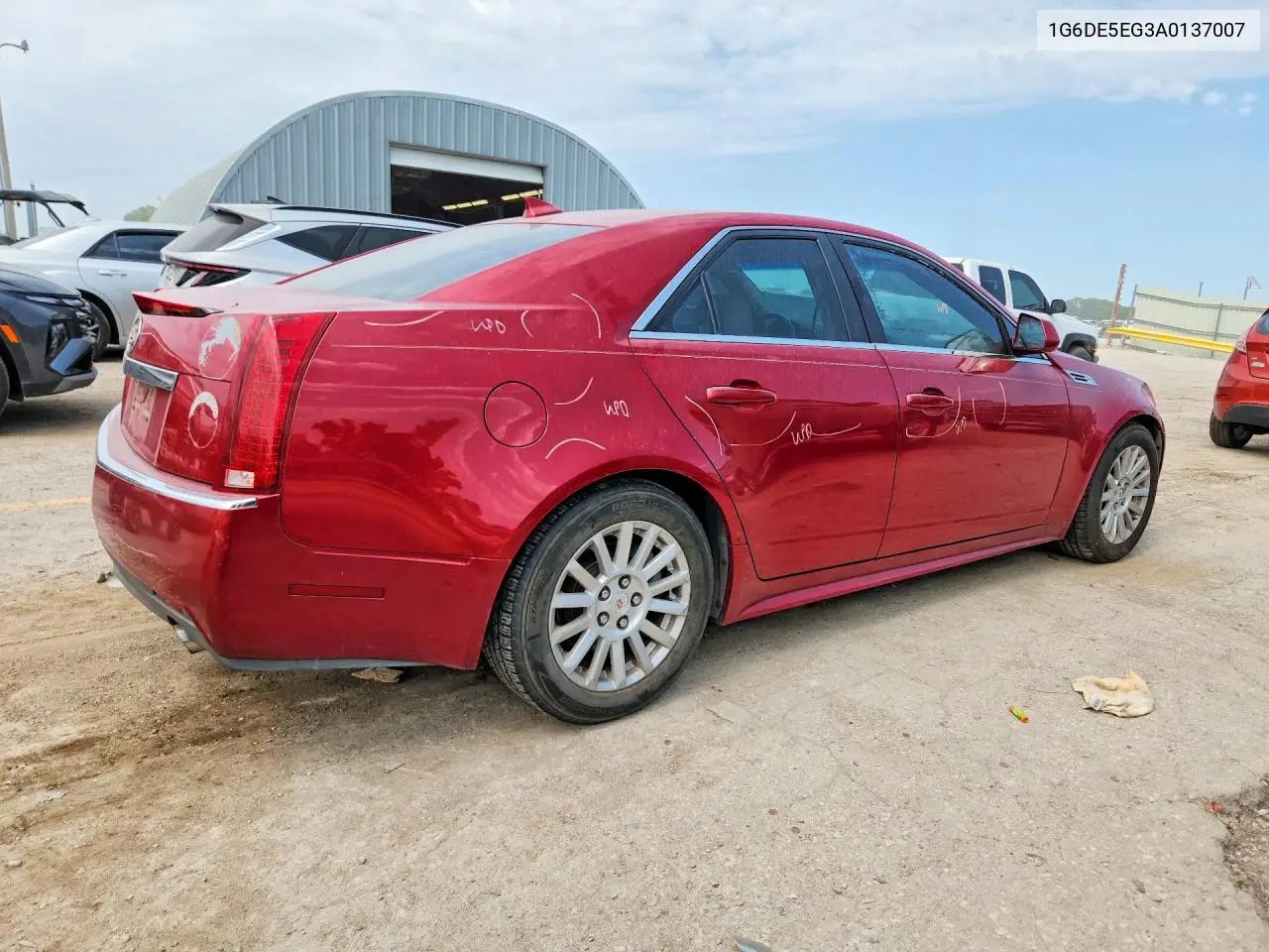 2010 Cadillac Cts Luxury Collection VIN: 1G6DE5EG3A0137007 Lot: 60303366