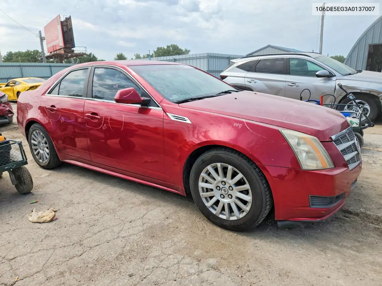 2010 Cadillac Cts Luxury Collection VIN: 1G6DE5EG3A0137007 Lot: 60303366