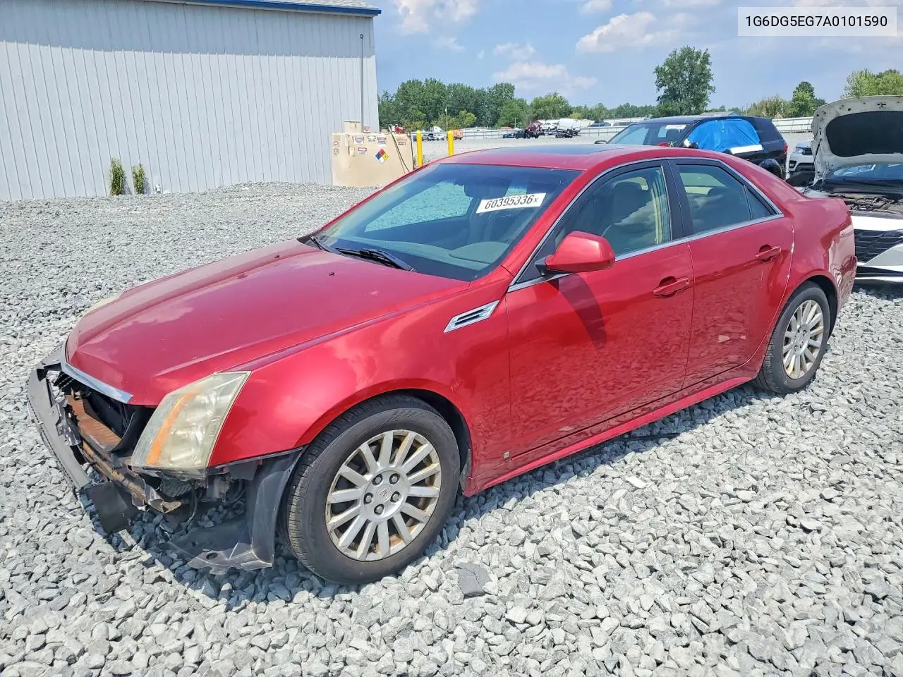 2010 Cadillac Cts Luxury Collection VIN: 1G6DG5EG7A0101590 Lot: 60395336