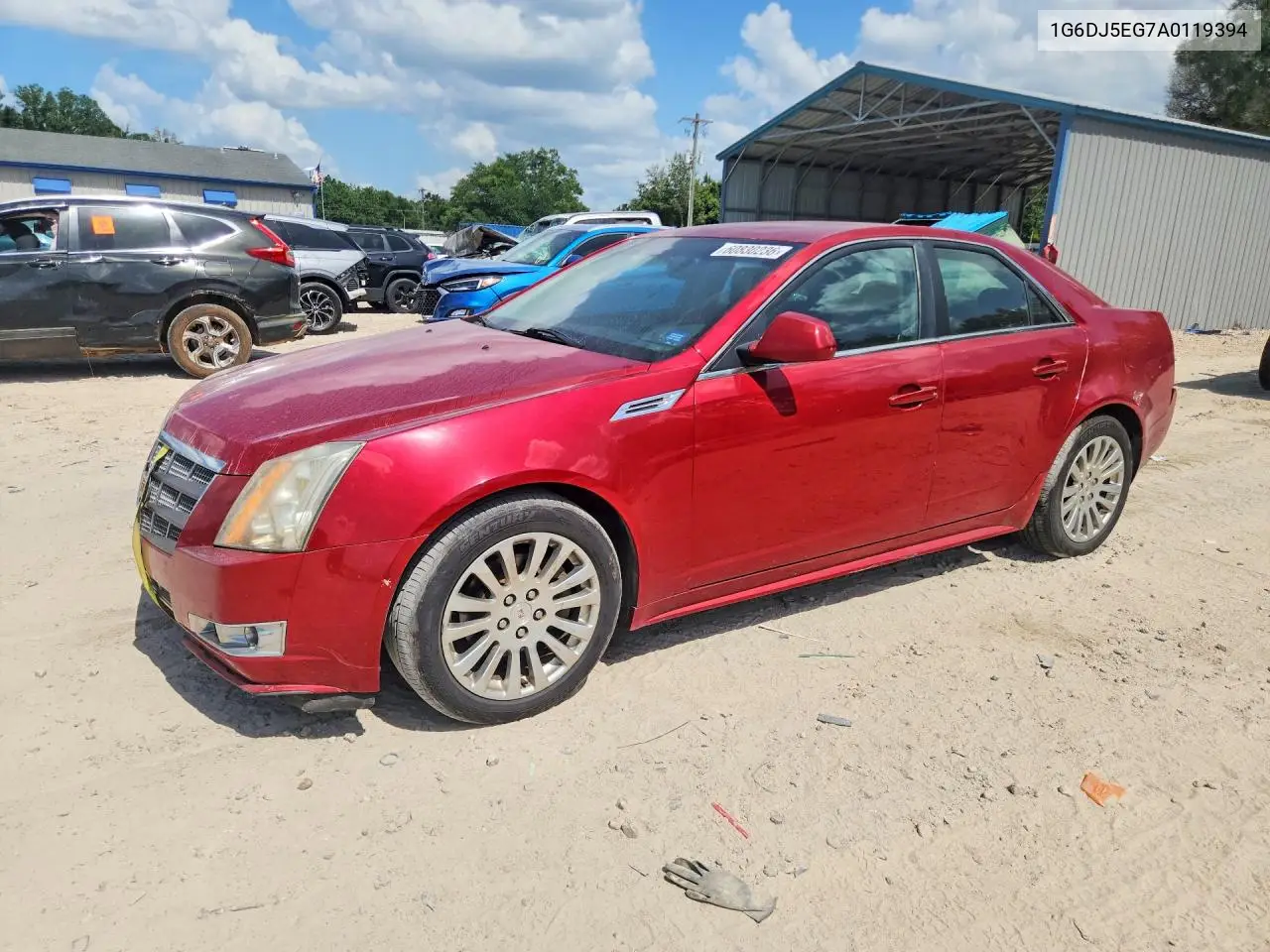 2010 Cadillac Cts Performance Collection VIN: 1G6DJ5EG7A0119394 Lot: 60830236