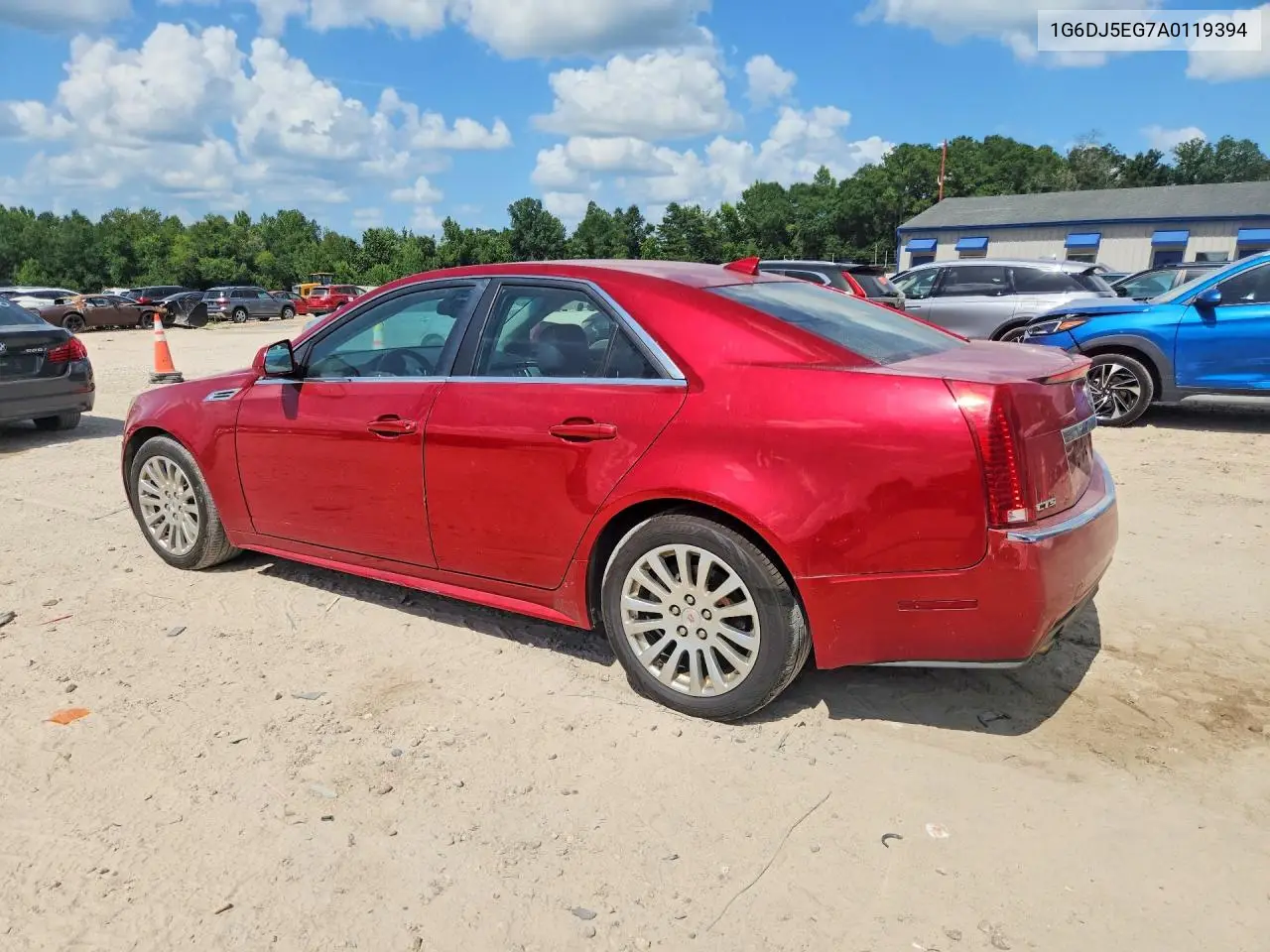 2010 Cadillac Cts Performance Collection VIN: 1G6DJ5EG7A0119394 Lot: 60830236