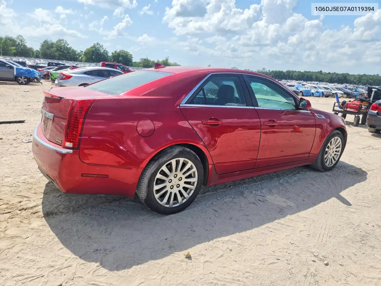 2010 Cadillac Cts Performance Collection VIN: 1G6DJ5EG7A0119394 Lot: 60830236