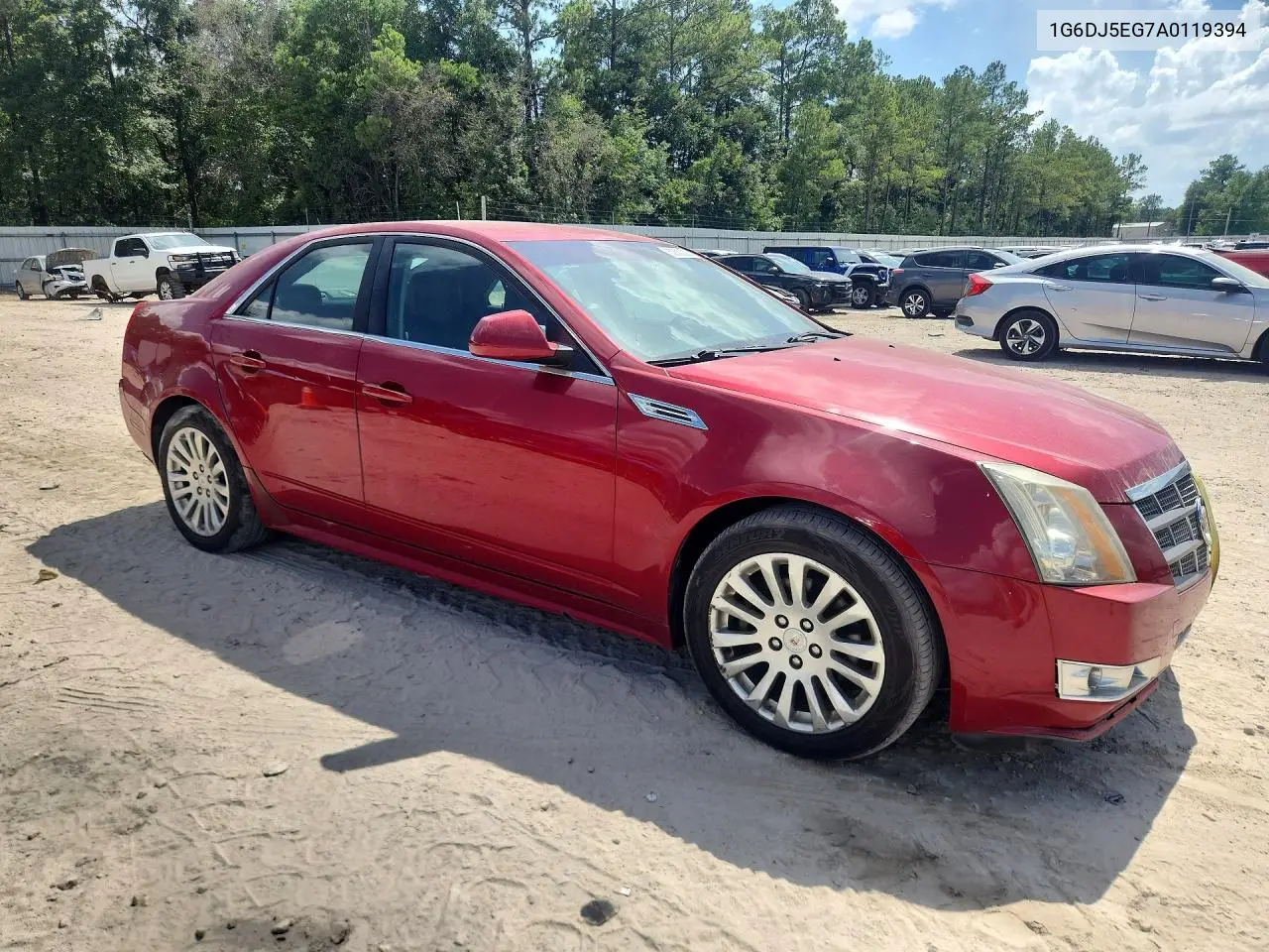 2010 Cadillac Cts Performance Collection VIN: 1G6DJ5EG7A0119394 Lot: 60830236