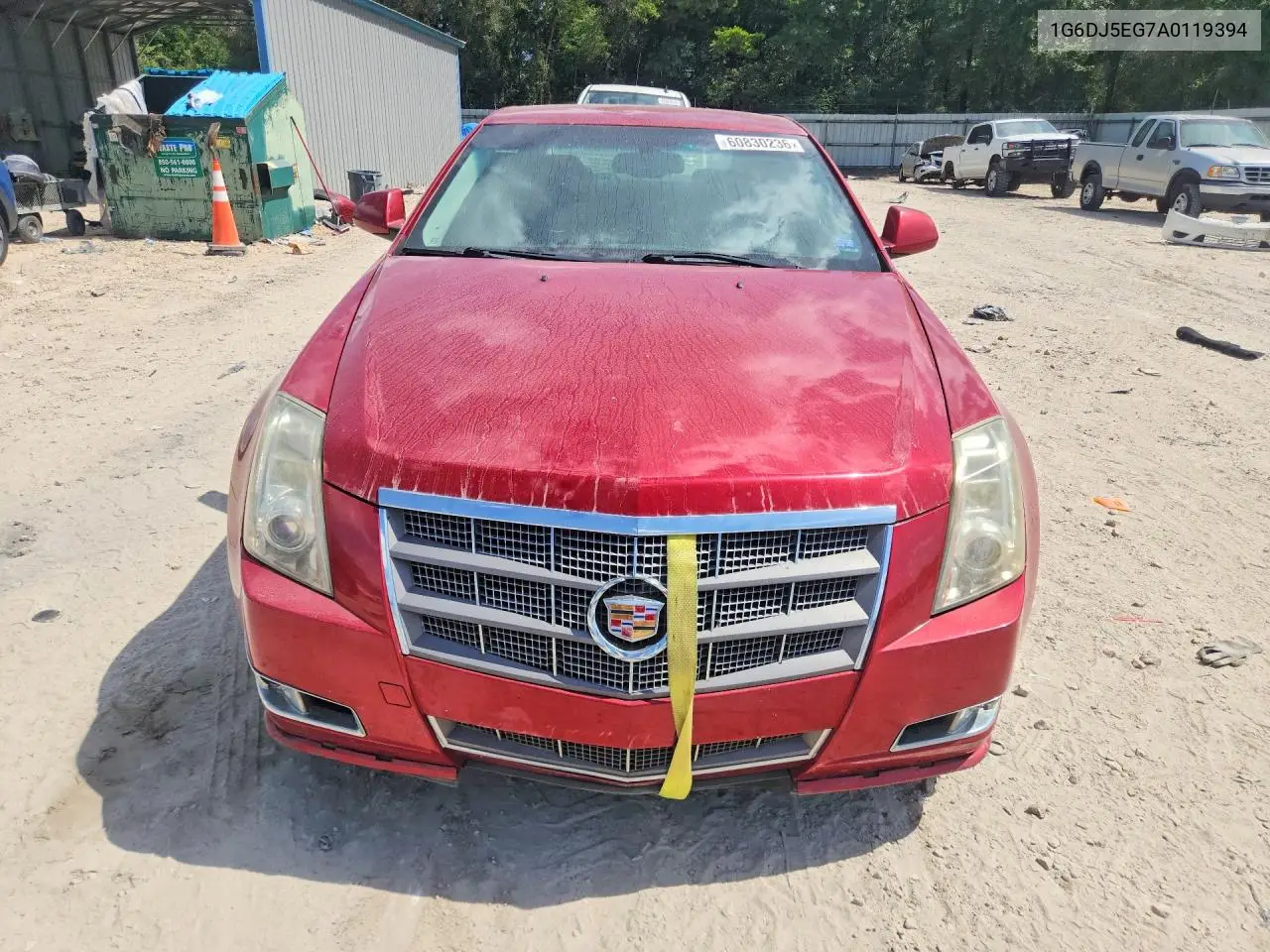 2010 Cadillac Cts Performance Collection VIN: 1G6DJ5EG7A0119394 Lot: 60830236