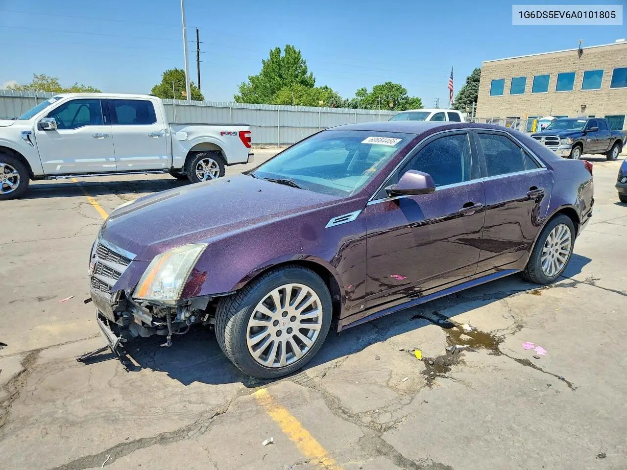 2010 Cadillac Cts Premium Collection VIN: 1G6DS5EV6A0101805 Lot: 60884466
