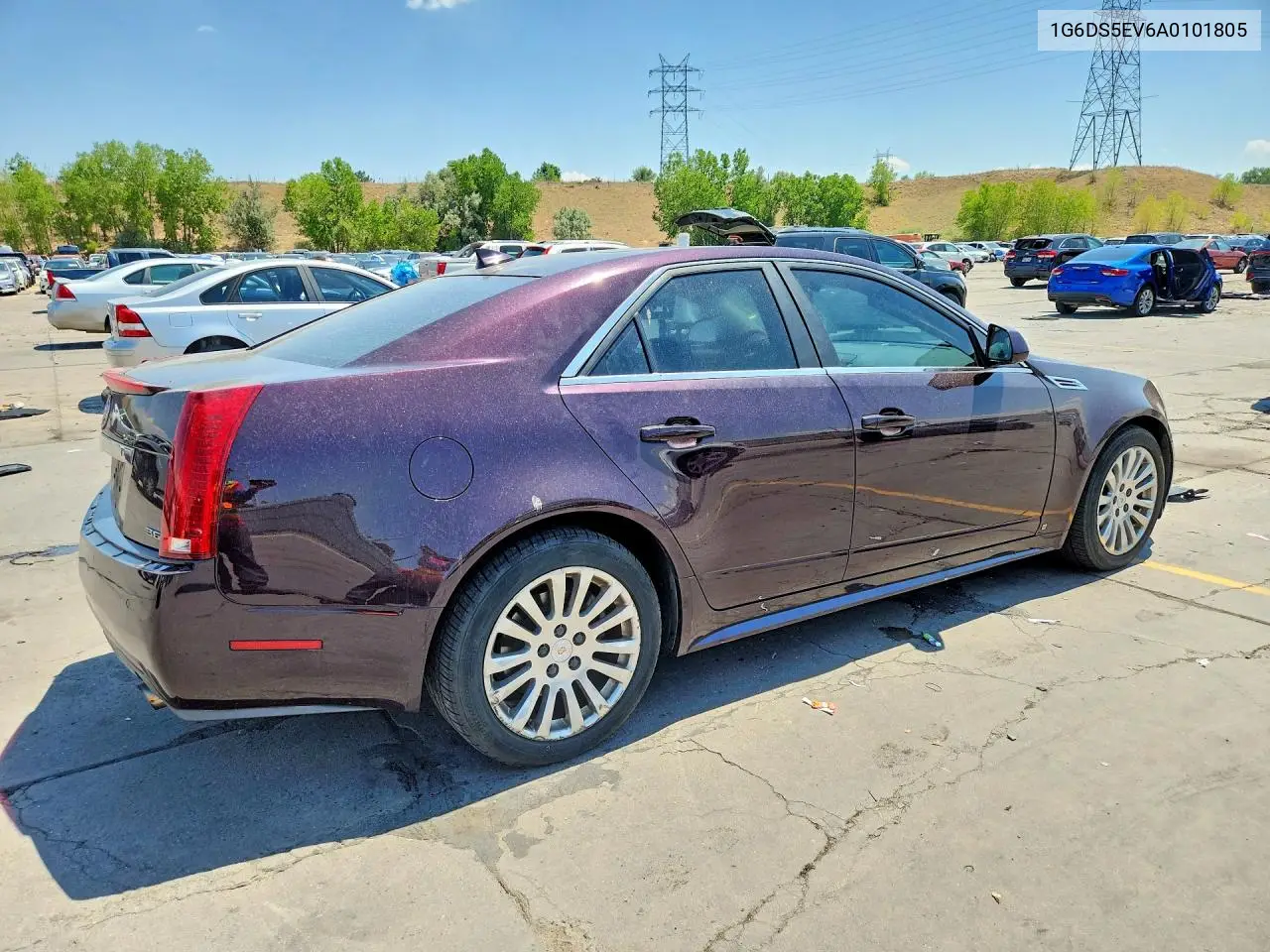 2010 Cadillac Cts Premium Collection VIN: 1G6DS5EV6A0101805 Lot: 60884466
