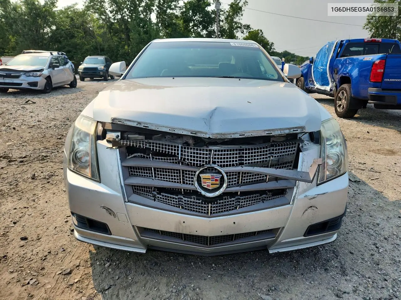 2010 Cadillac Cts Luxury Collection VIN: 1G6DH5EG5A0136853 Lot: 61060086