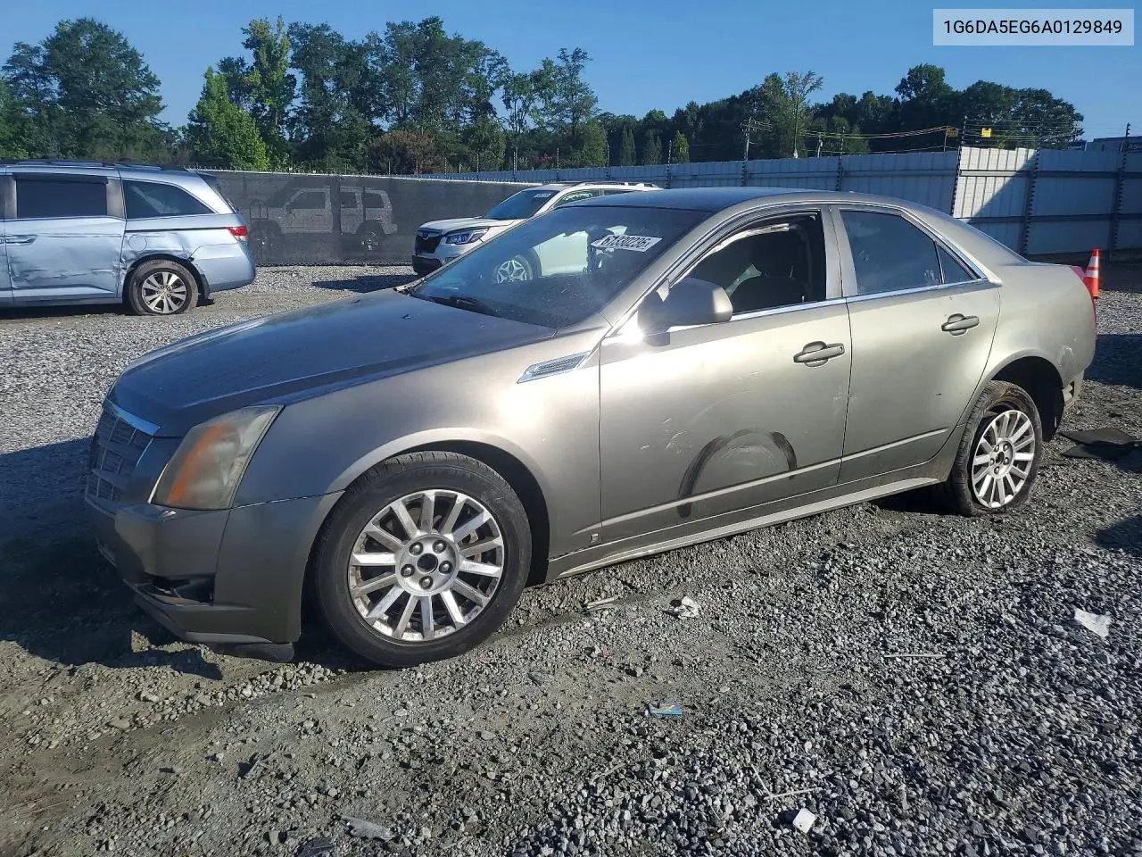 2010 Cadillac Cts VIN: 1G6DA5EG6A0129849 Lot: 61330236
