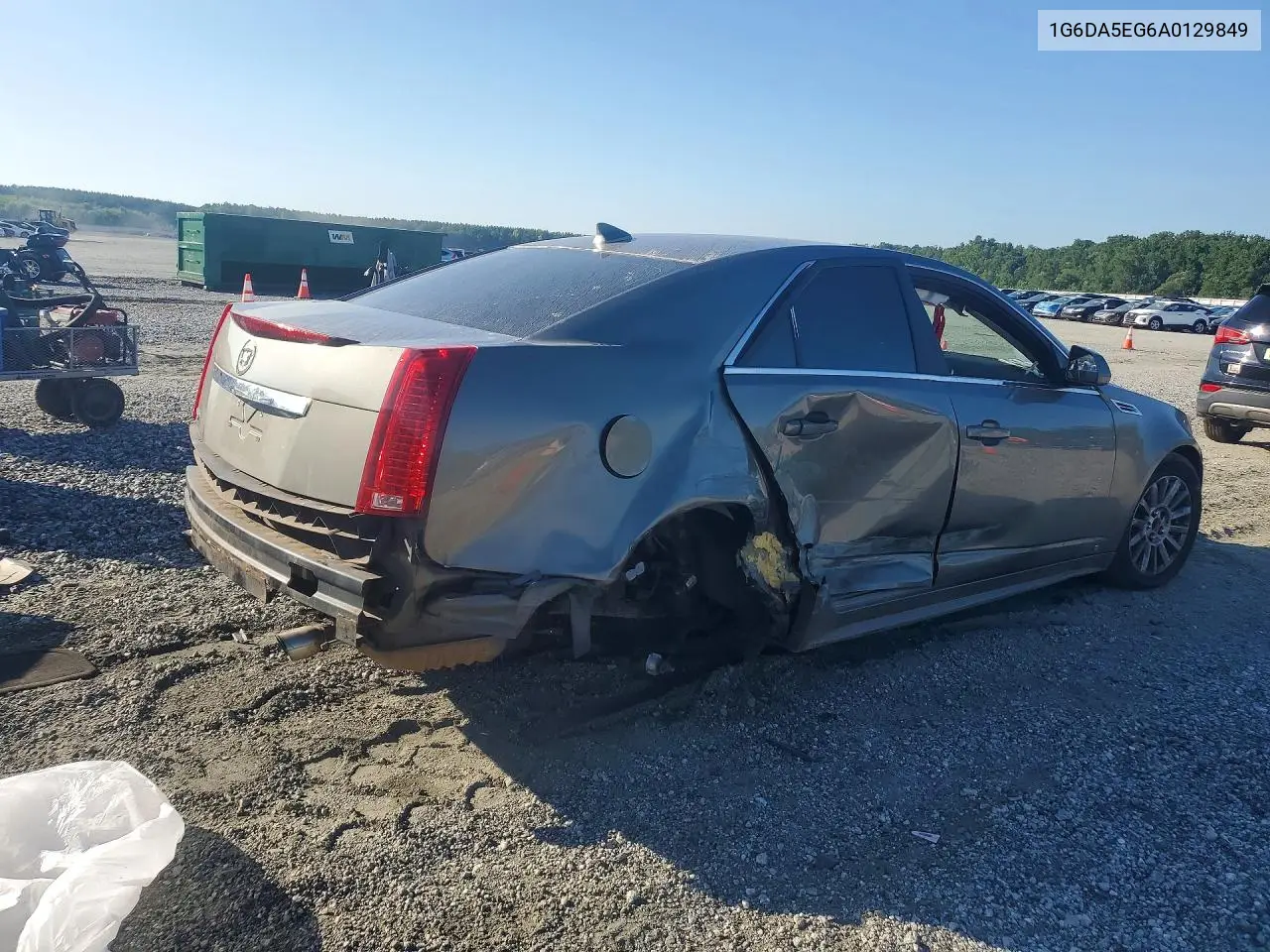2010 Cadillac Cts VIN: 1G6DA5EG6A0129849 Lot: 61330236