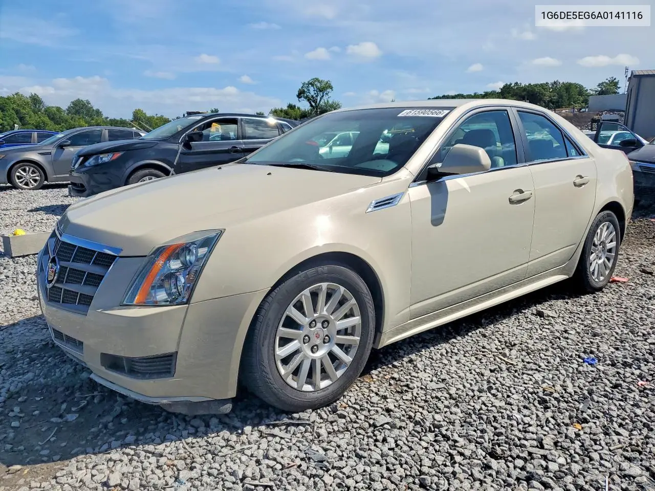 2010 Cadillac Cts Luxury Collection VIN: 1G6DE5EG6A0141116 Lot: 61590566