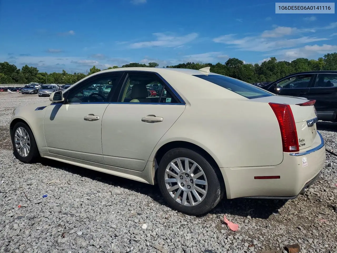 2010 Cadillac Cts Luxury Collection VIN: 1G6DE5EG6A0141116 Lot: 61590566