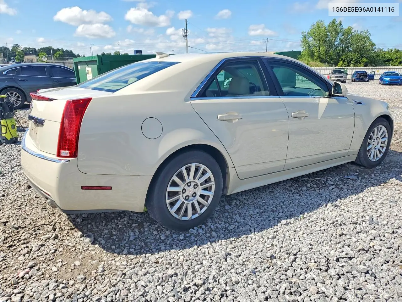 2010 Cadillac Cts Luxury Collection VIN: 1G6DE5EG6A0141116 Lot: 61590566
