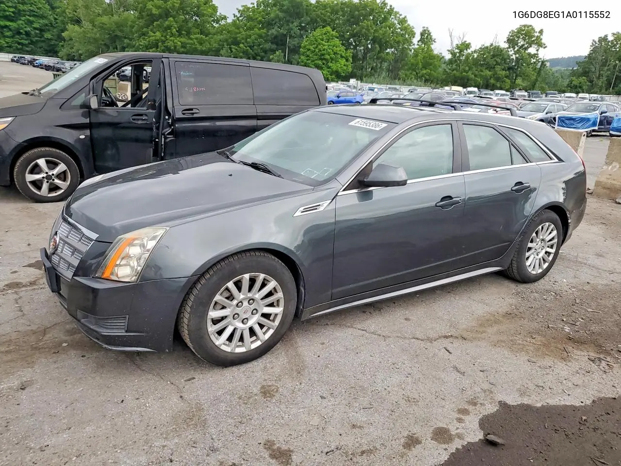 2010 Cadillac Cts Luxury Collection VIN: 1G6DG8EG1A0115552 Lot: 61595386