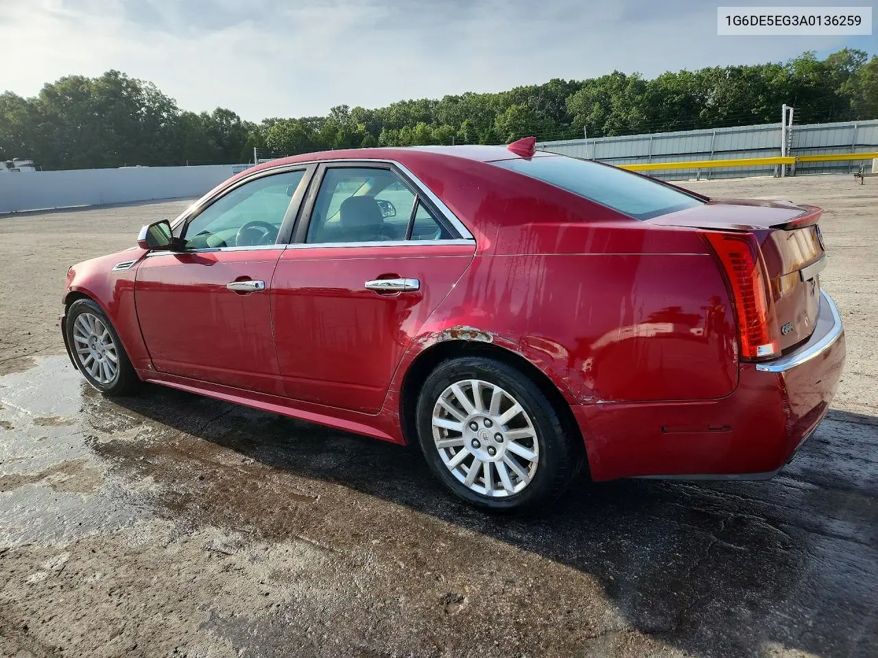2010 Cadillac Cts Luxury Collection VIN: 1G6DE5EG3A0136259 Lot: 62053956