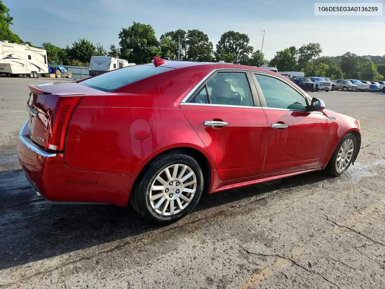 2010 Cadillac Cts Luxury Collection VIN: 1G6DE5EG3A0136259 Lot: 62053956