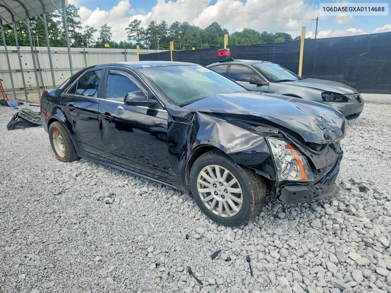 2010 Cadillac Cts VIN: 1G6DA5EGXA0114688 Lot: 62056186
