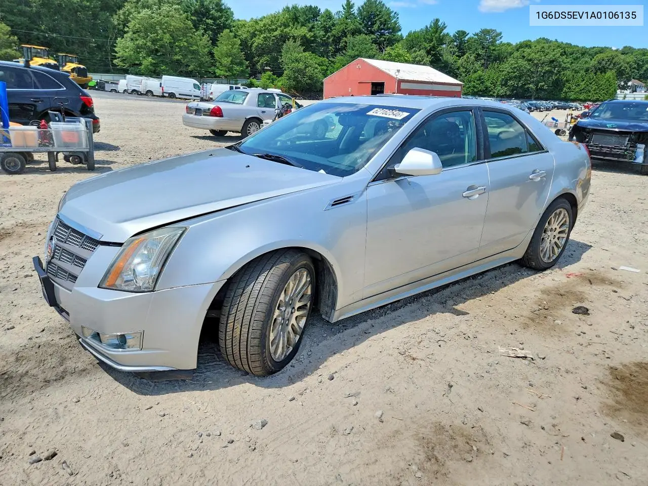 2010 Cadillac Cts Premium Collection VIN: 1G6DS5EV1A0106135 Lot: 62162546