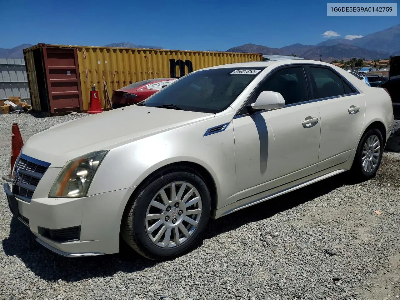 2010 Cadillac Cts Luxury Collection VIN: 1G6DE5EG9A0142759 Lot: 85987885