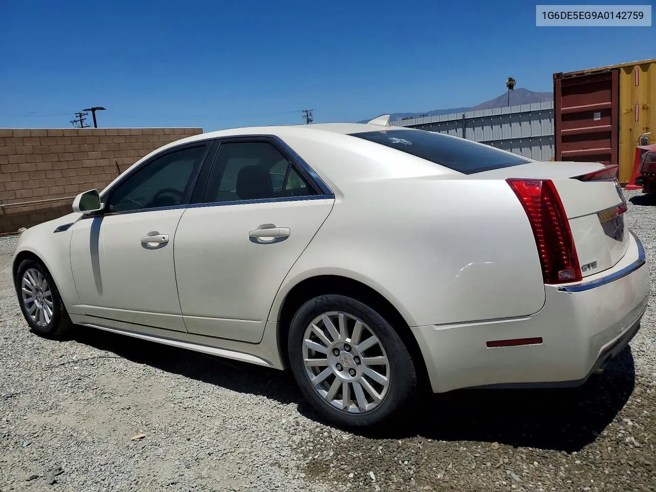 2010 Cadillac Cts Luxury Collection VIN: 1G6DE5EG9A0142759 Lot: 85987885