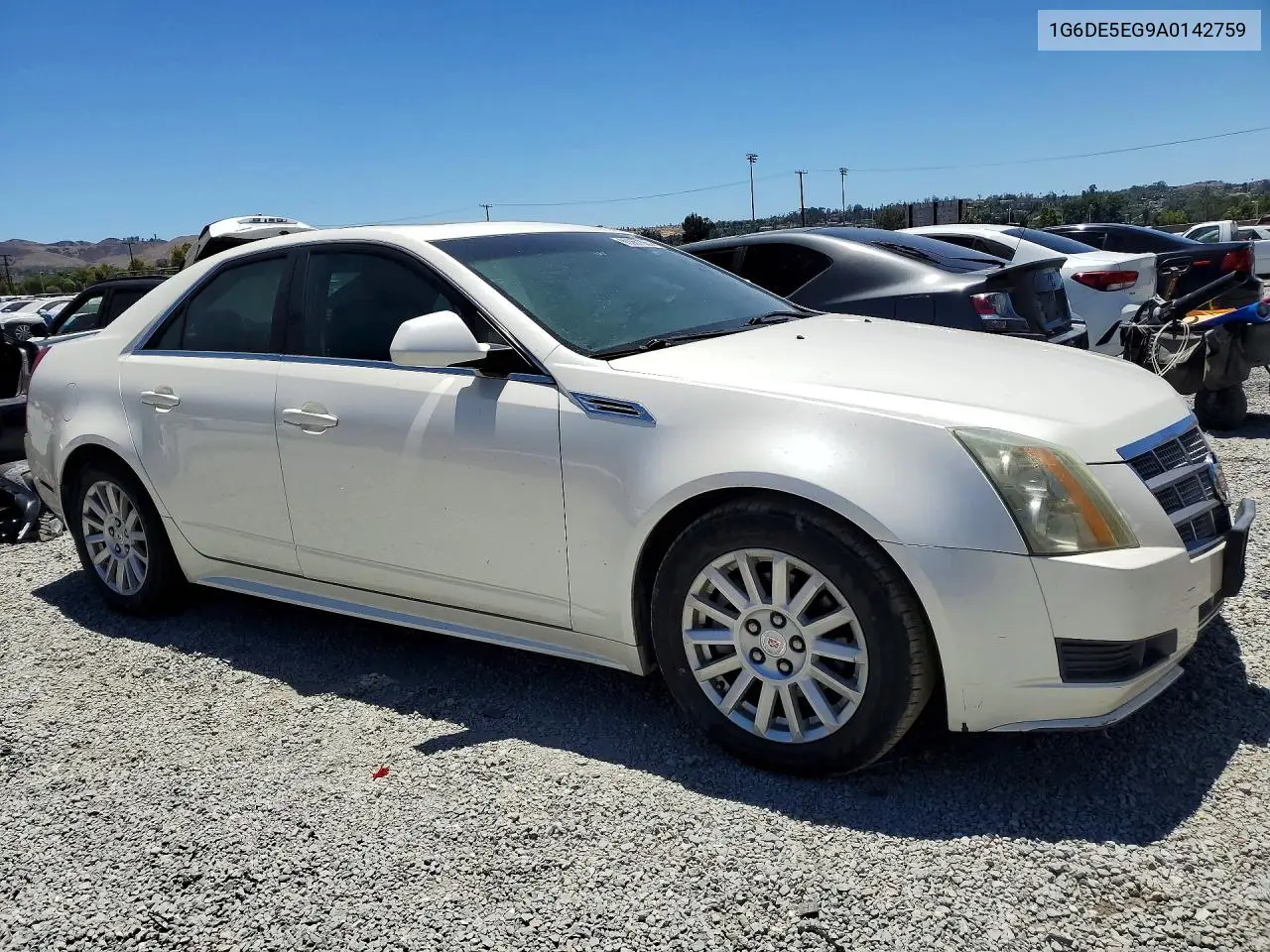 2010 Cadillac Cts Luxury Collection VIN: 1G6DE5EG9A0142759 Lot: 85987885