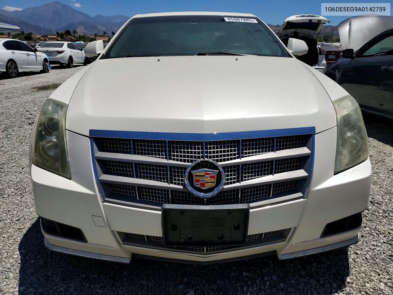 2010 Cadillac Cts Luxury Collection VIN: 1G6DE5EG9A0142759 Lot: 85987885