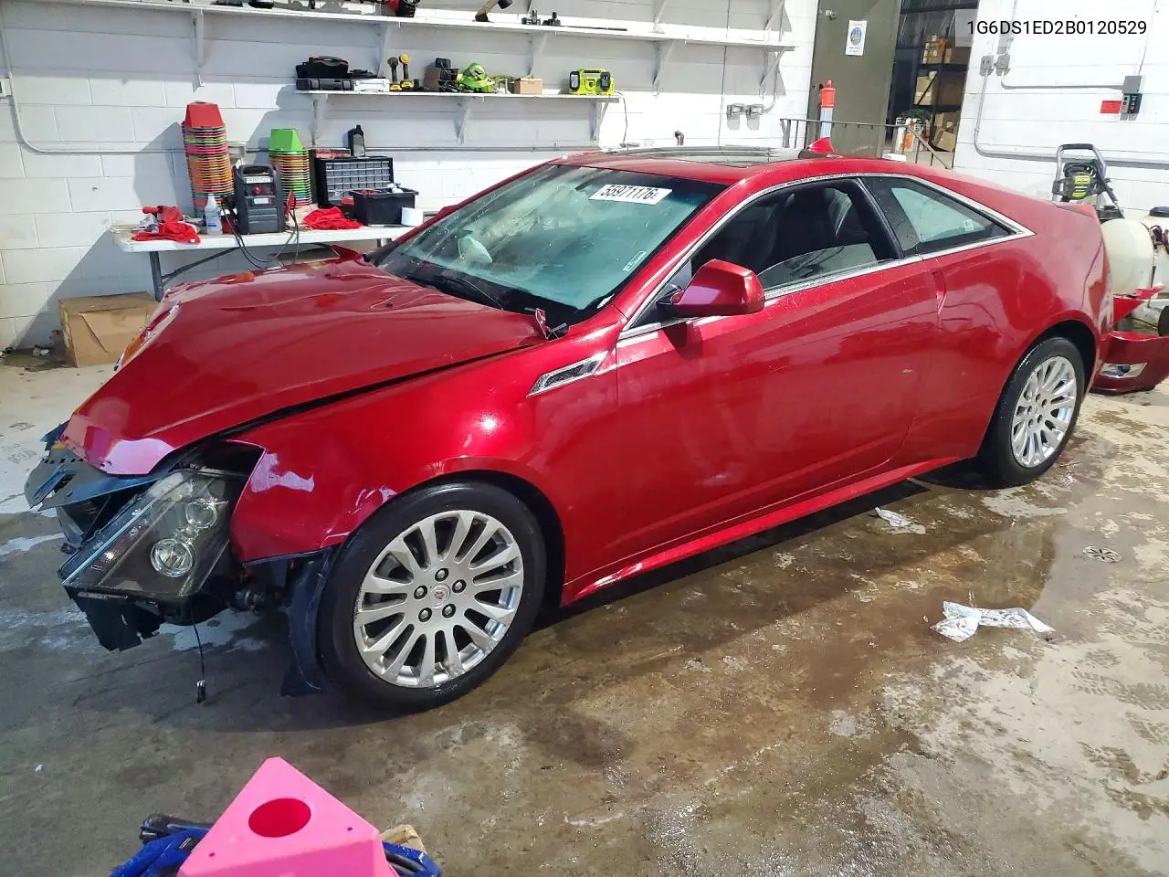 2011 Cadillac Cts Premium Collection VIN: 1G6DS1ED2B0120529 Lot: 55971176