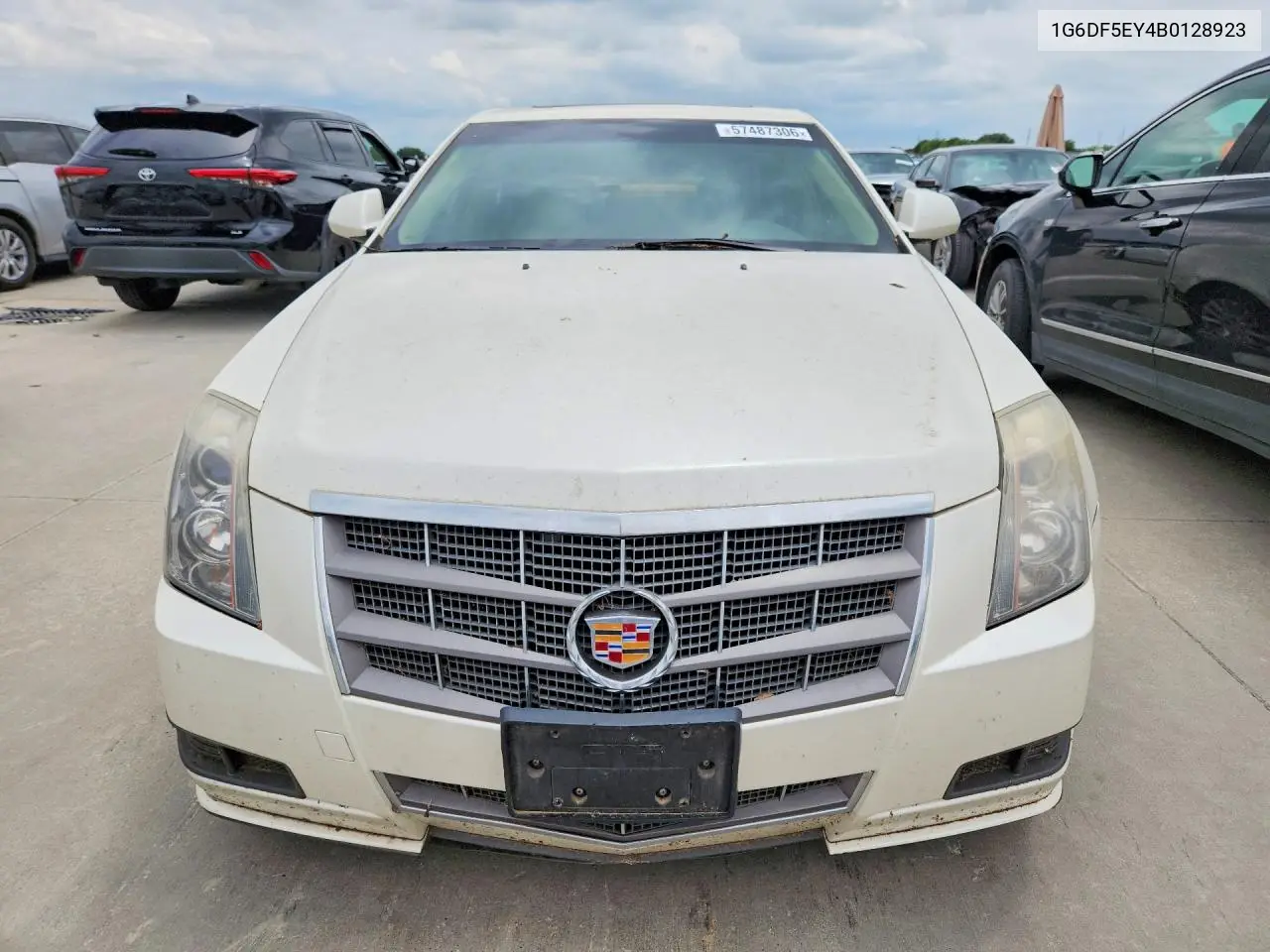 2011 Cadillac Cts Luxury Collection VIN: 1G6DF5EY4B0128923 Lot: 57487306