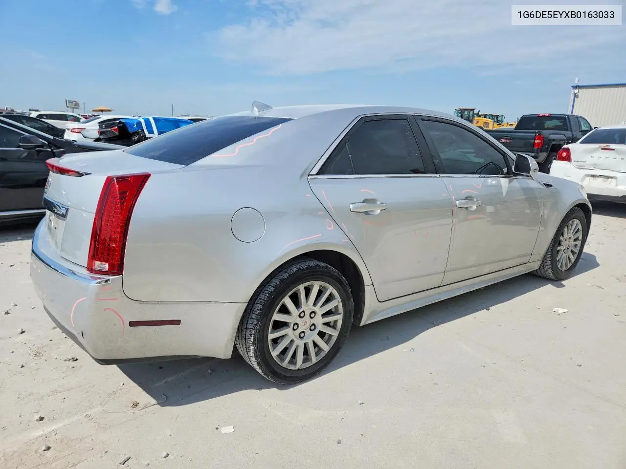 2011 Cadillac Cts Luxury Collection VIN: 1G6DE5EYXB0163033 Lot: 58053506