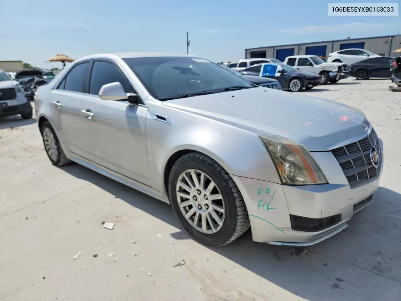 2011 Cadillac Cts Luxury Collection VIN: 1G6DE5EYXB0163033 Lot: 58053506