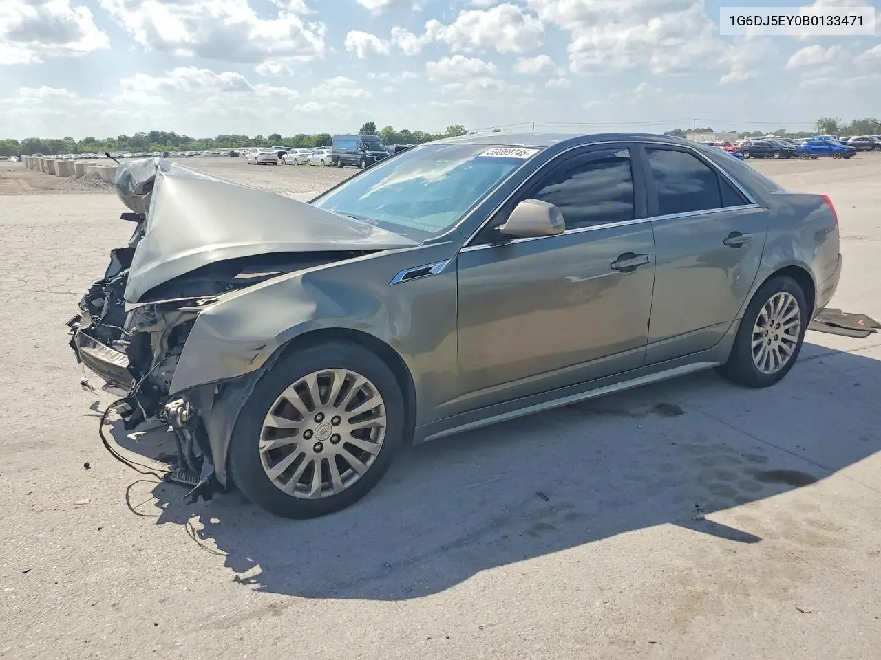 2011 Cadillac Cts Performance Collection VIN: 1G6DJ5EY0B0133471 Lot: 59069746