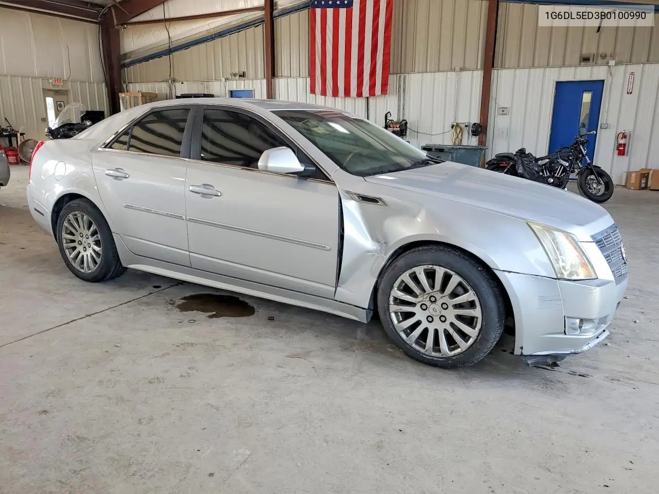 2011 Cadillac Cts VIN: 1G6DL5ED3B0100990 Lot: 59348976