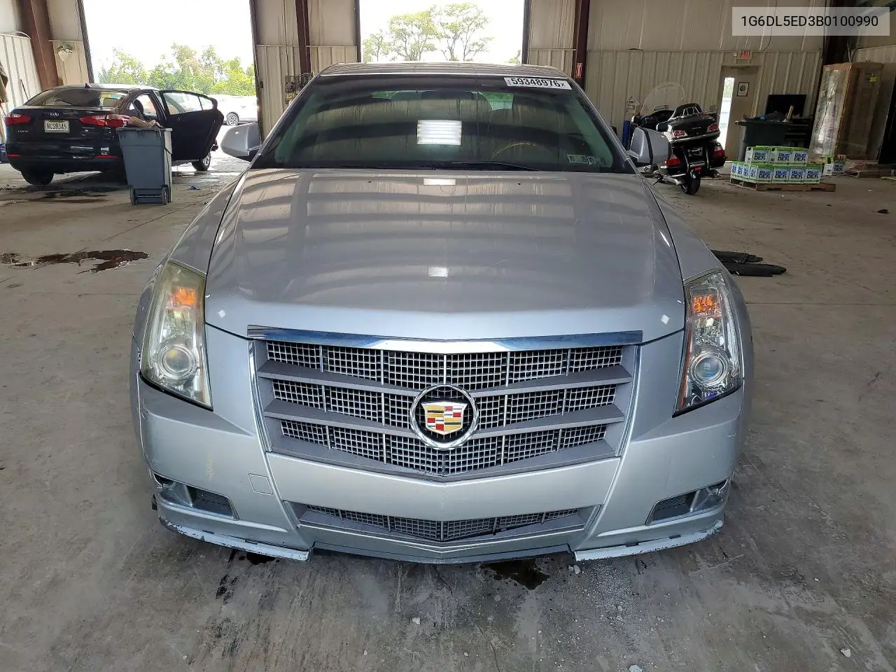 2011 Cadillac Cts VIN: 1G6DL5ED3B0100990 Lot: 59348976