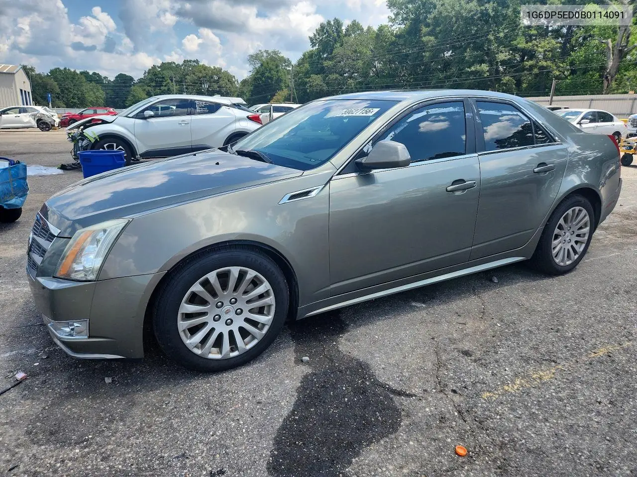 2011 Cadillac Cts Premium Collection VIN: 1G6DP5ED0B0114091 Lot: 59627156