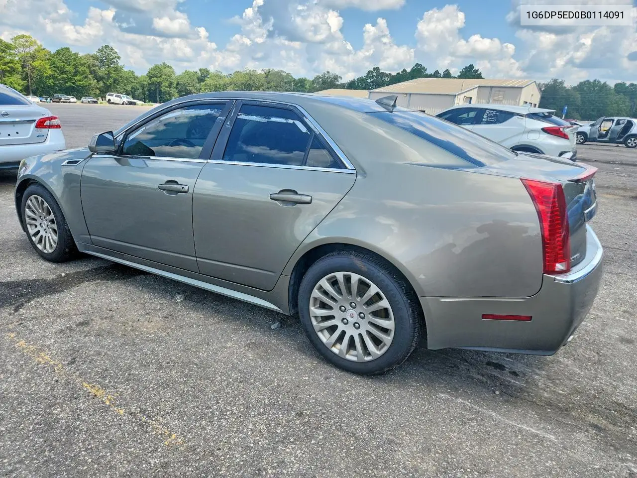 2011 Cadillac Cts Premium Collection VIN: 1G6DP5ED0B0114091 Lot: 59627156