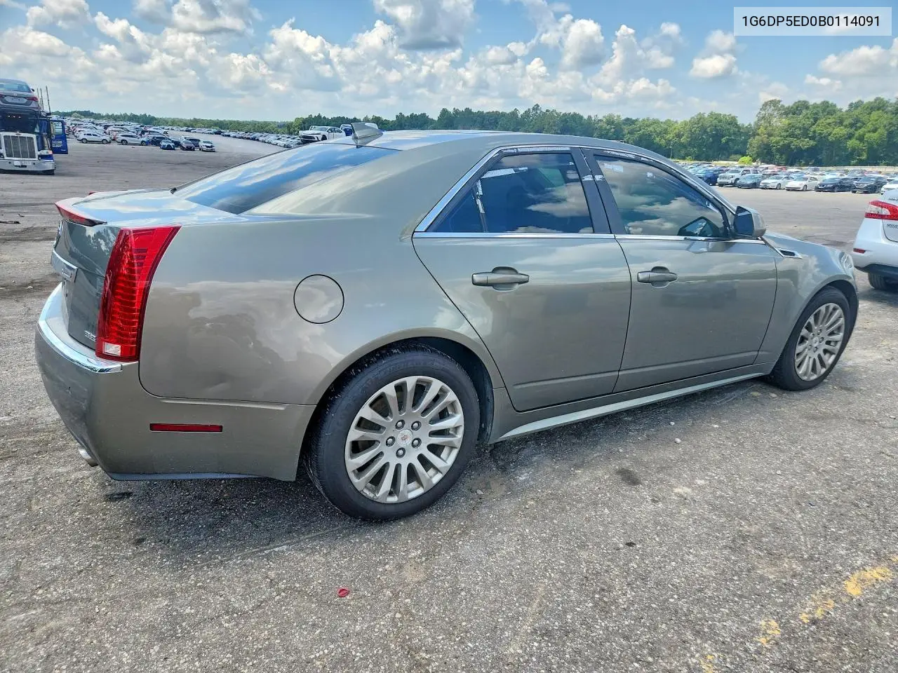 2011 Cadillac Cts Premium Collection VIN: 1G6DP5ED0B0114091 Lot: 59627156