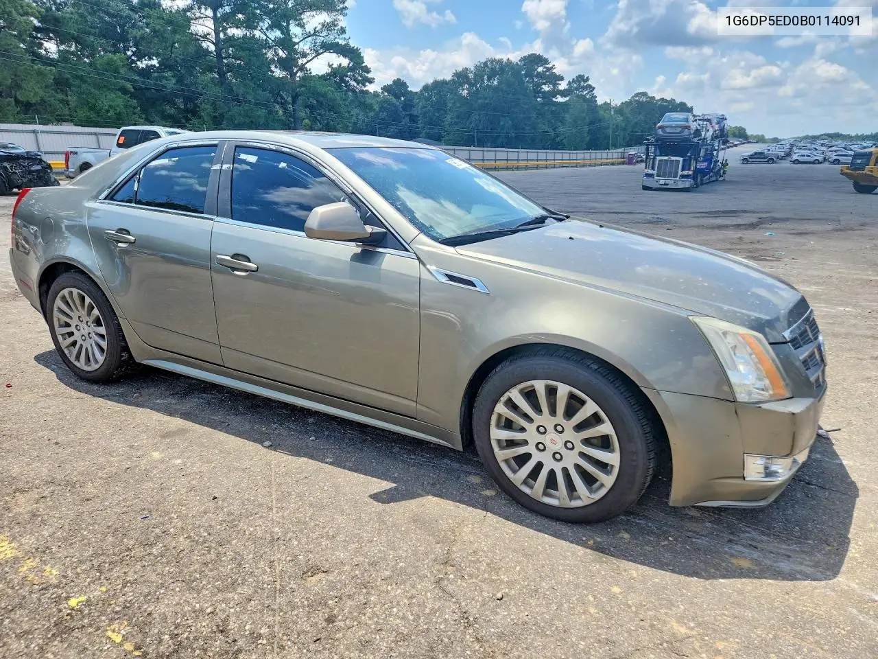 2011 Cadillac Cts Premium Collection VIN: 1G6DP5ED0B0114091 Lot: 59627156