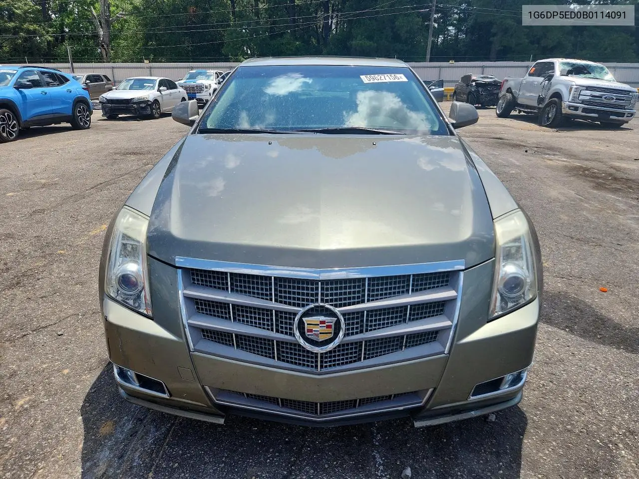 2011 Cadillac Cts Premium Collection VIN: 1G6DP5ED0B0114091 Lot: 59627156