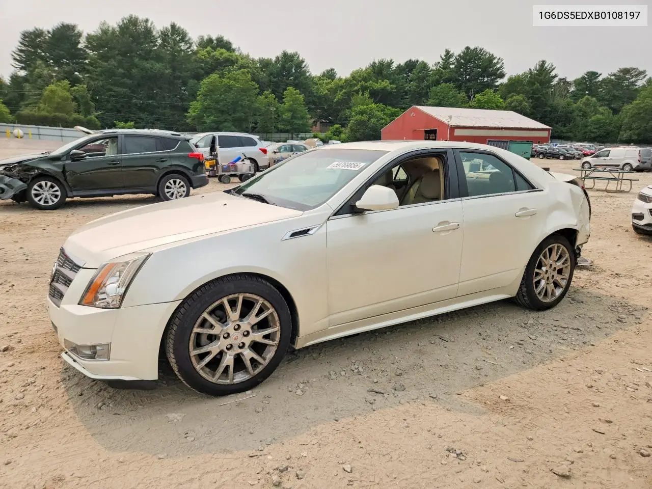 2011 Cadillac Cts Premium Collection VIN: 1G6DS5EDXB0108197 Lot: 59769856