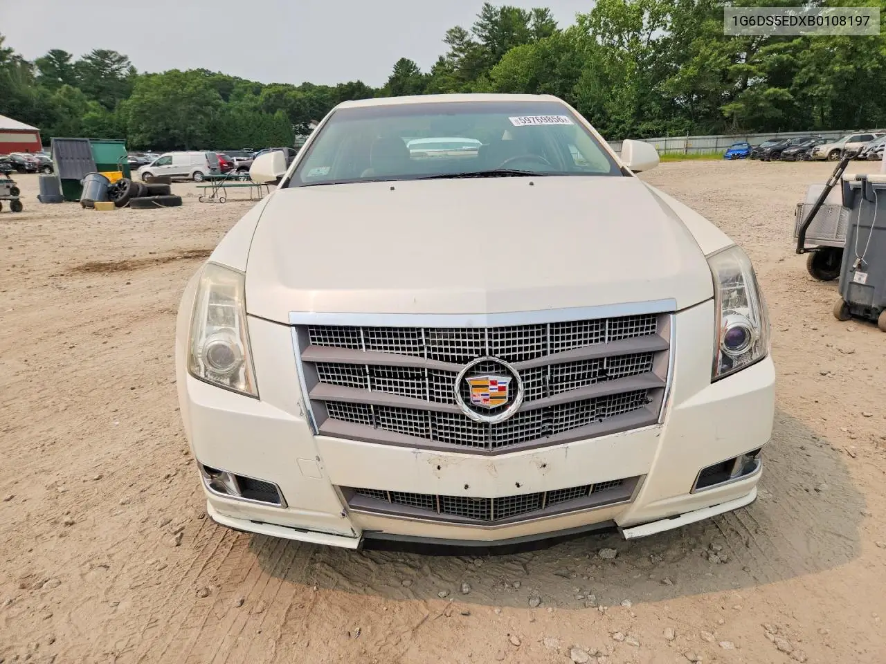 2011 Cadillac Cts Premium Collection VIN: 1G6DS5EDXB0108197 Lot: 59769856