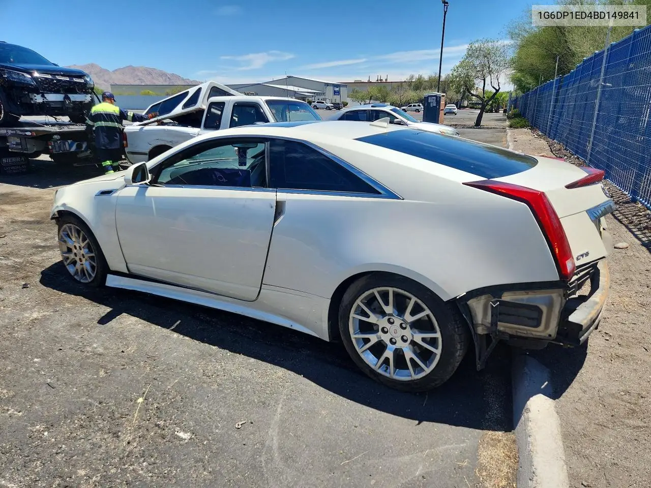 2011 Cadillac Cts Premium VIN: 1G6DP1ED4BD149841 Lot: 60275506