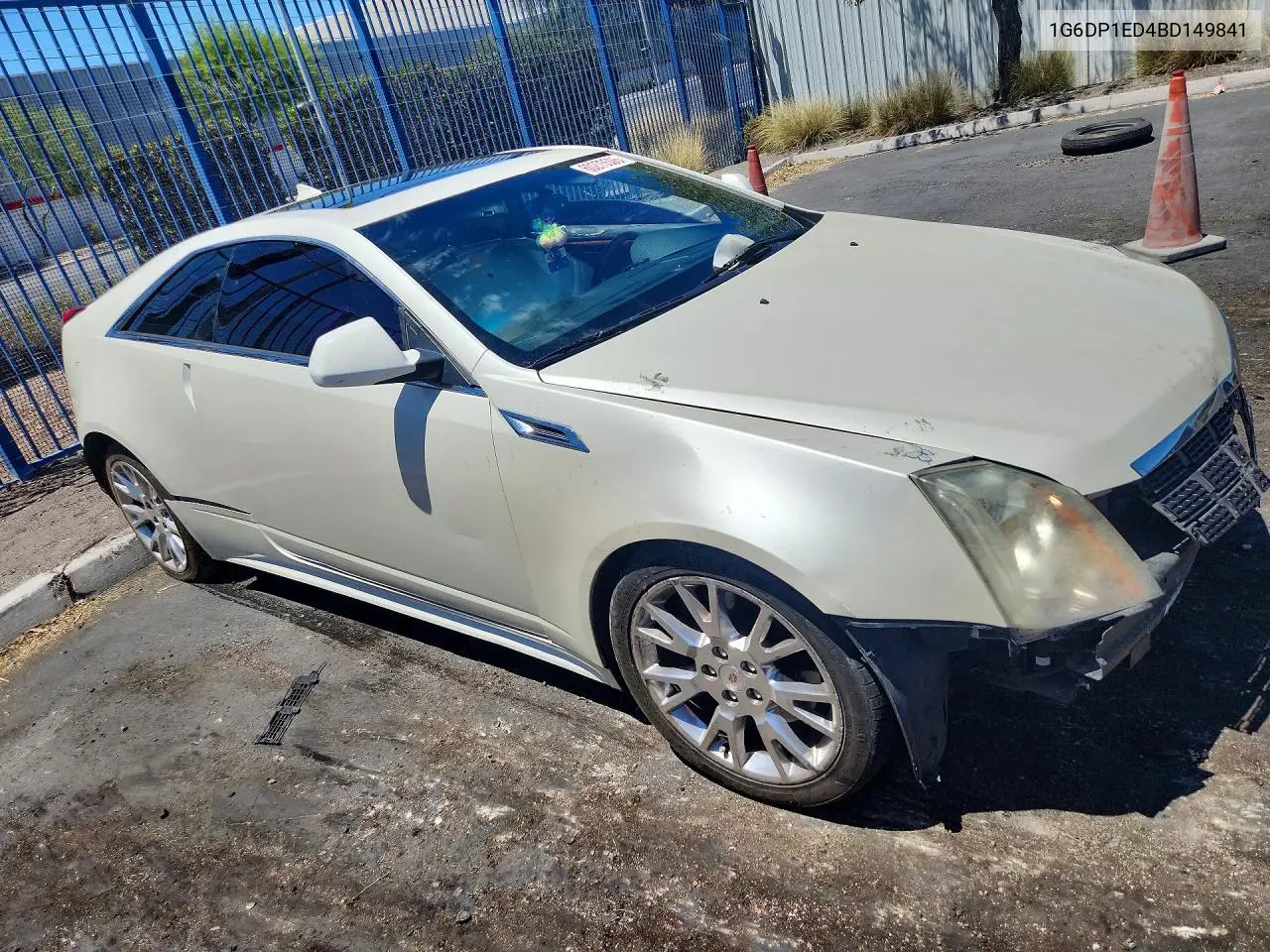 2011 Cadillac Cts Premium VIN: 1G6DP1ED4BD149841 Lot: 60275506