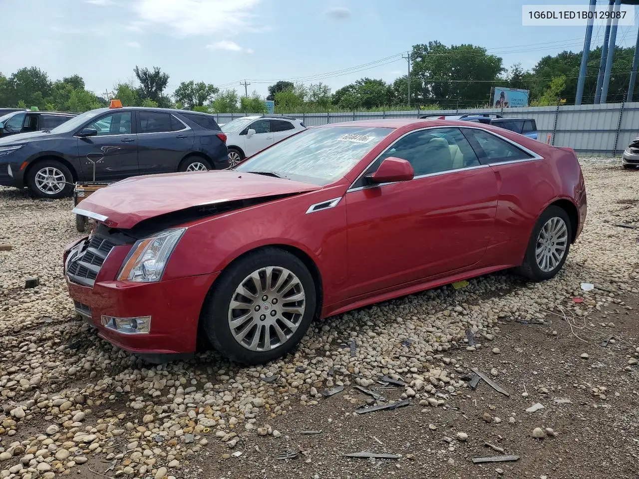 2011 Cadillac Cts Performance Collection VIN: 1G6DL1ED1B0129087 Lot: 60444106