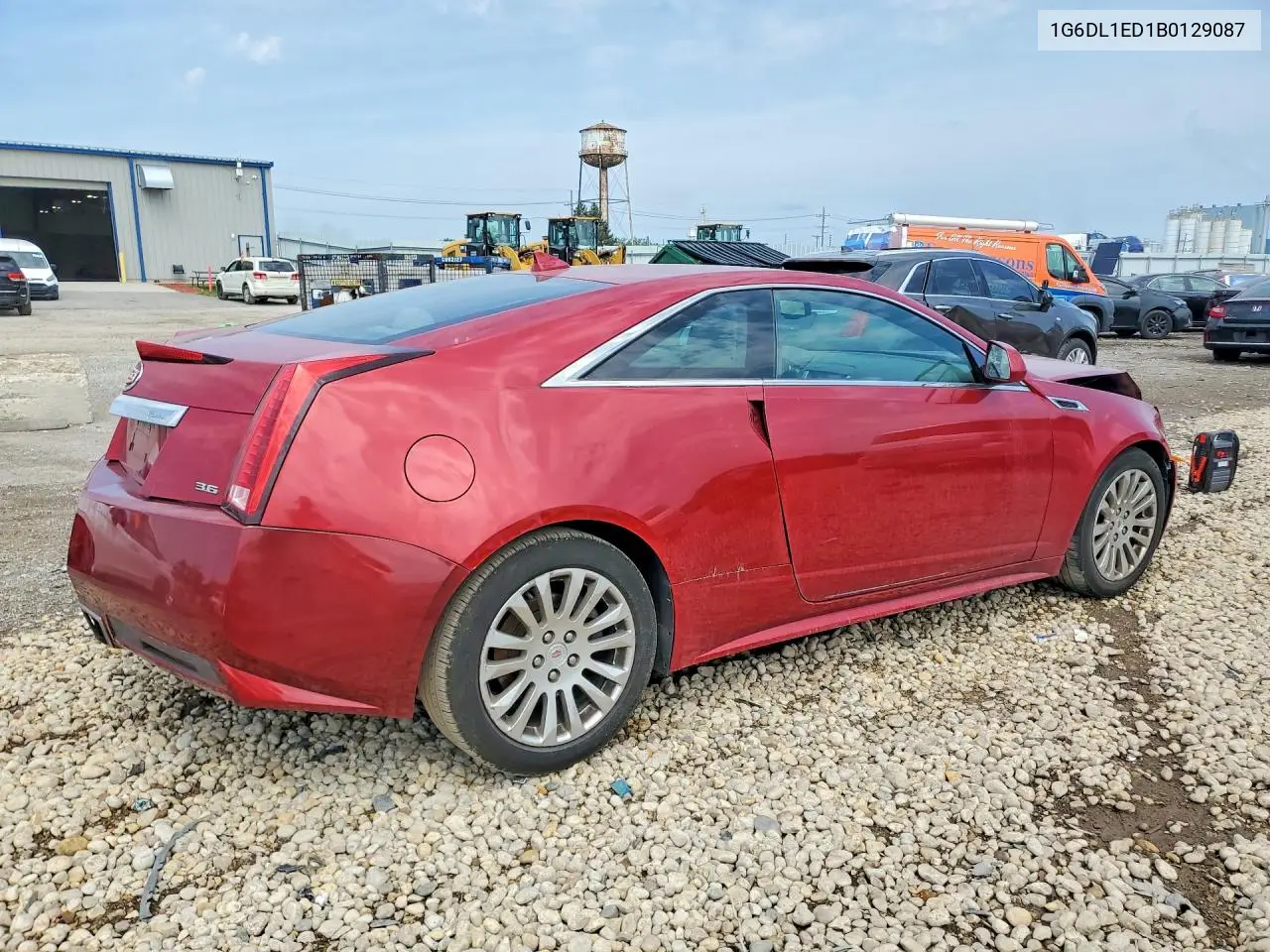 2011 Cadillac Cts Performance Collection VIN: 1G6DL1ED1B0129087 Lot: 60444106