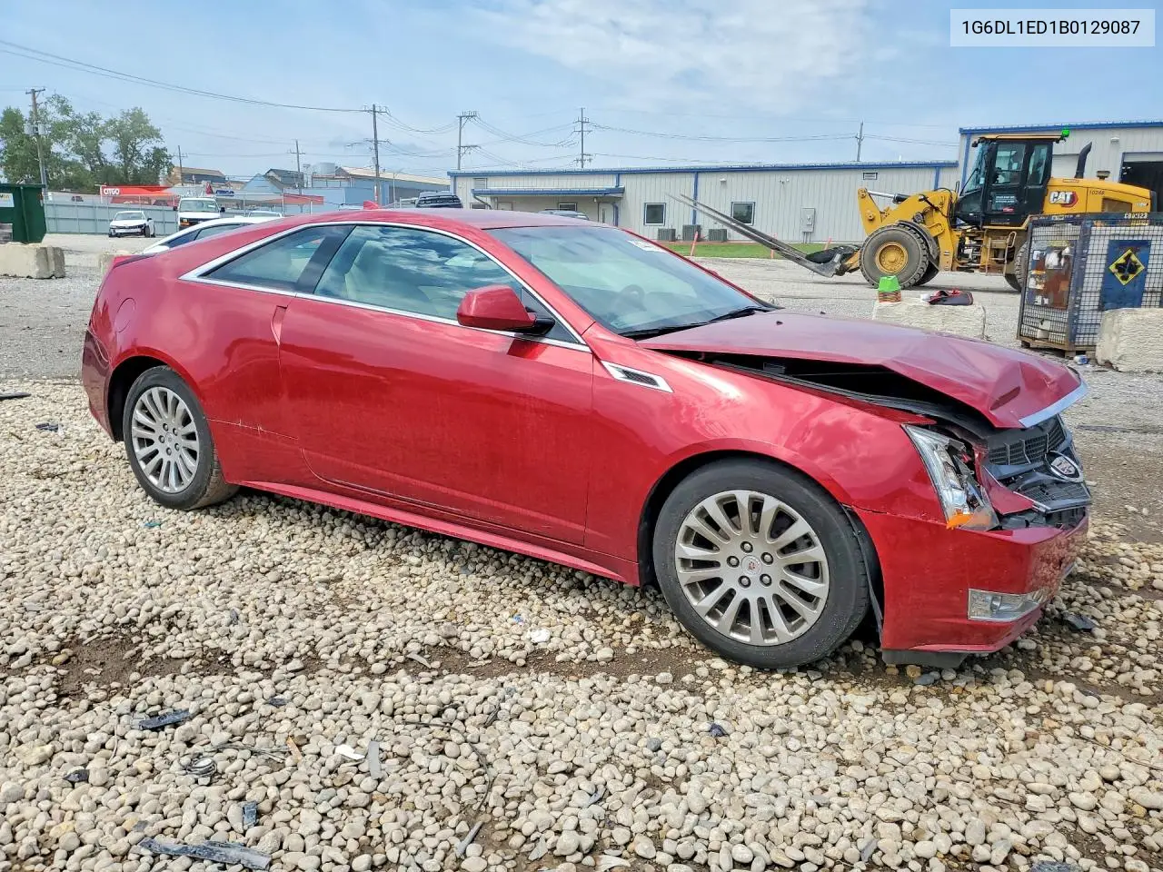 2011 Cadillac Cts Performance Collection VIN: 1G6DL1ED1B0129087 Lot: 60444106