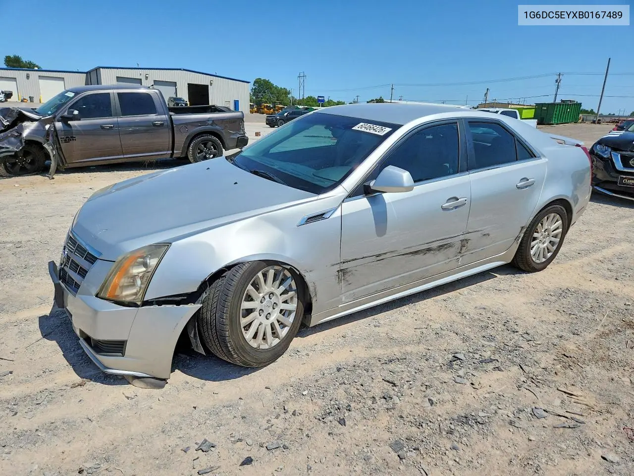 2011 Cadillac Cts VIN: 1G6DC5EYXB0167489 Lot: 60466426