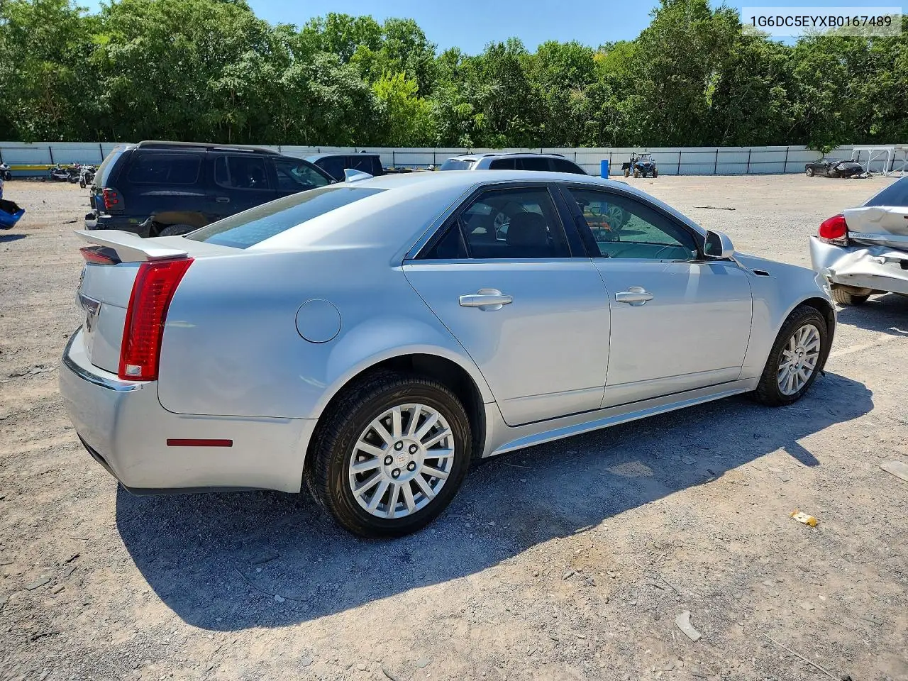 2011 Cadillac Cts VIN: 1G6DC5EYXB0167489 Lot: 60466426