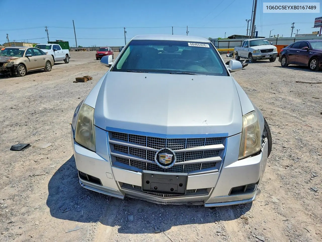 2011 Cadillac Cts VIN: 1G6DC5EYXB0167489 Lot: 60466426