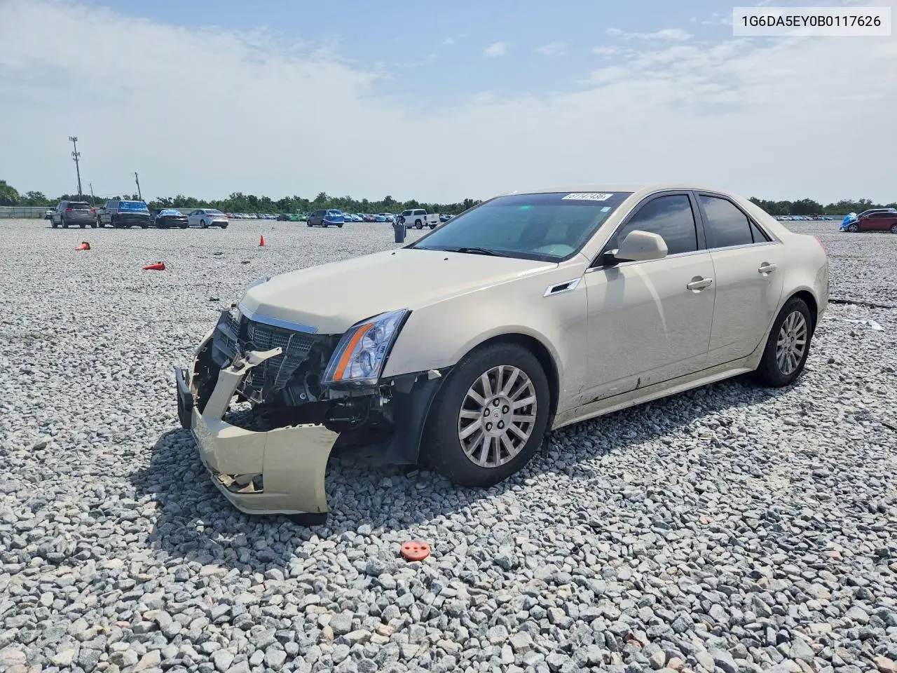 2011 Cadillac Cts VIN: 1G6DA5EY0B0117626 Lot: 61147436