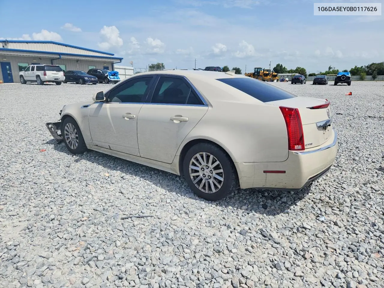 2011 Cadillac Cts VIN: 1G6DA5EY0B0117626 Lot: 61147436
